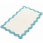 Sky Blue Wave Bath Mat-16"x24"