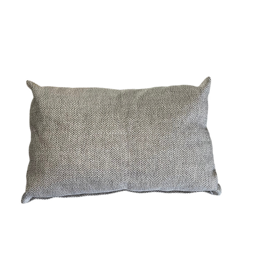Linen Tweed Lumbar Pillow Set of 2-OPEN BOX