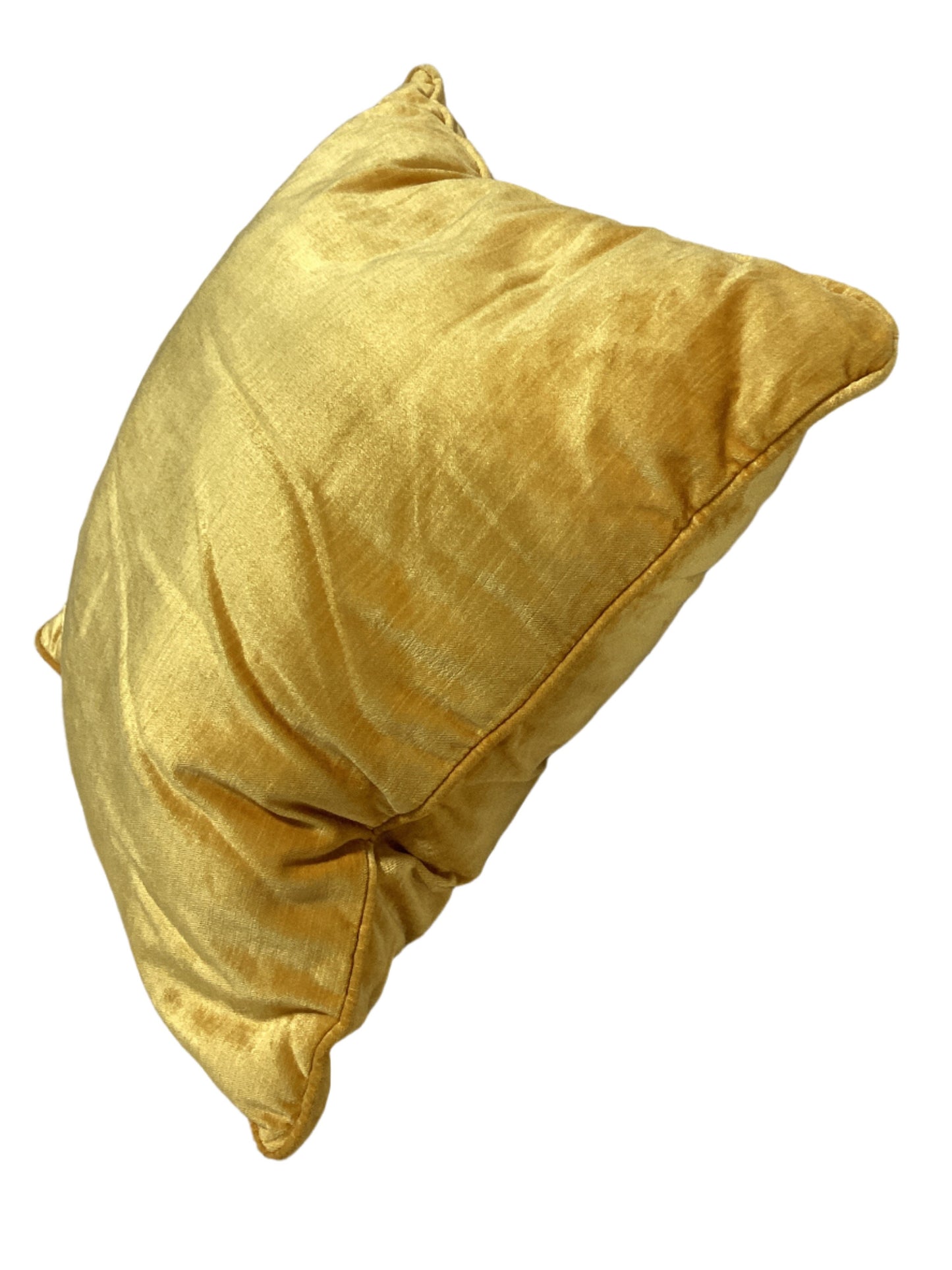 Golden 16”x16” Decorative Pillow -open box-