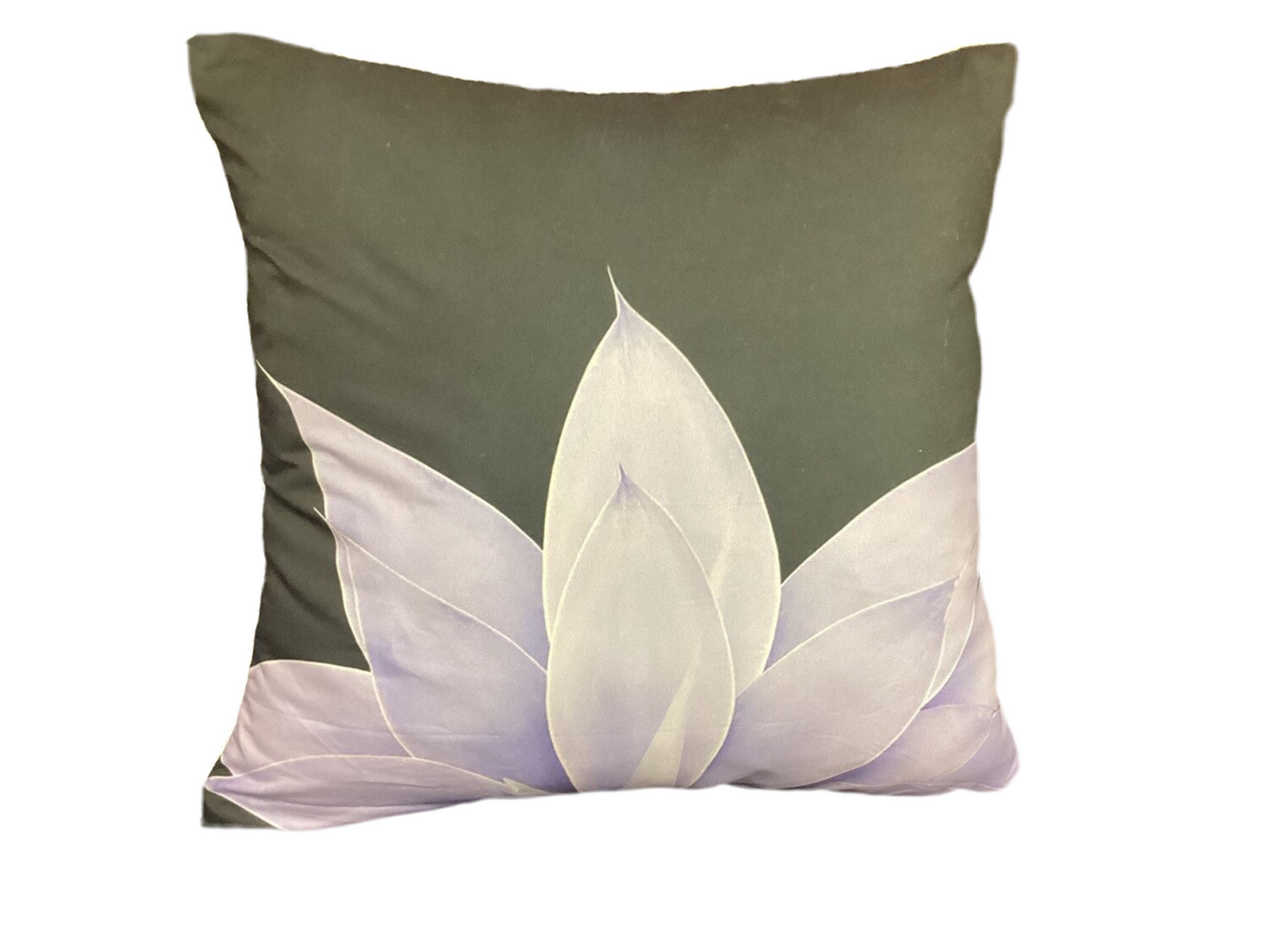 Lotus Pillow Cover (17”x17”)-OPEN BOX