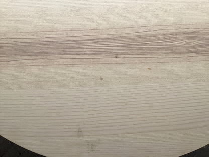 Light Tan Round Wood Table