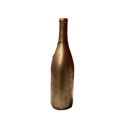 Gold Hand painted Vase