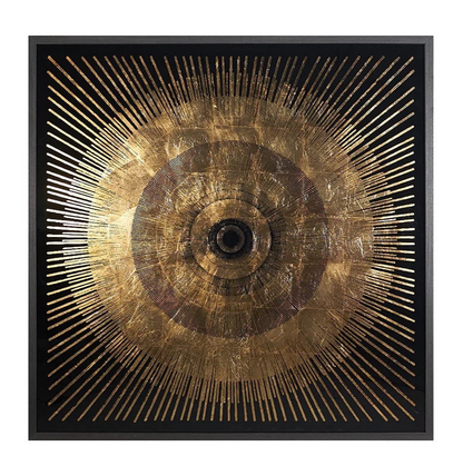 Brilliance - 48" X 48" - Charcoal Frame