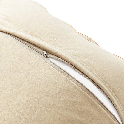 Maleku Honey/Cream Pillows  - 22"x22"