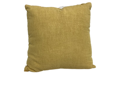 Gold sunflower pillow -Open Box-