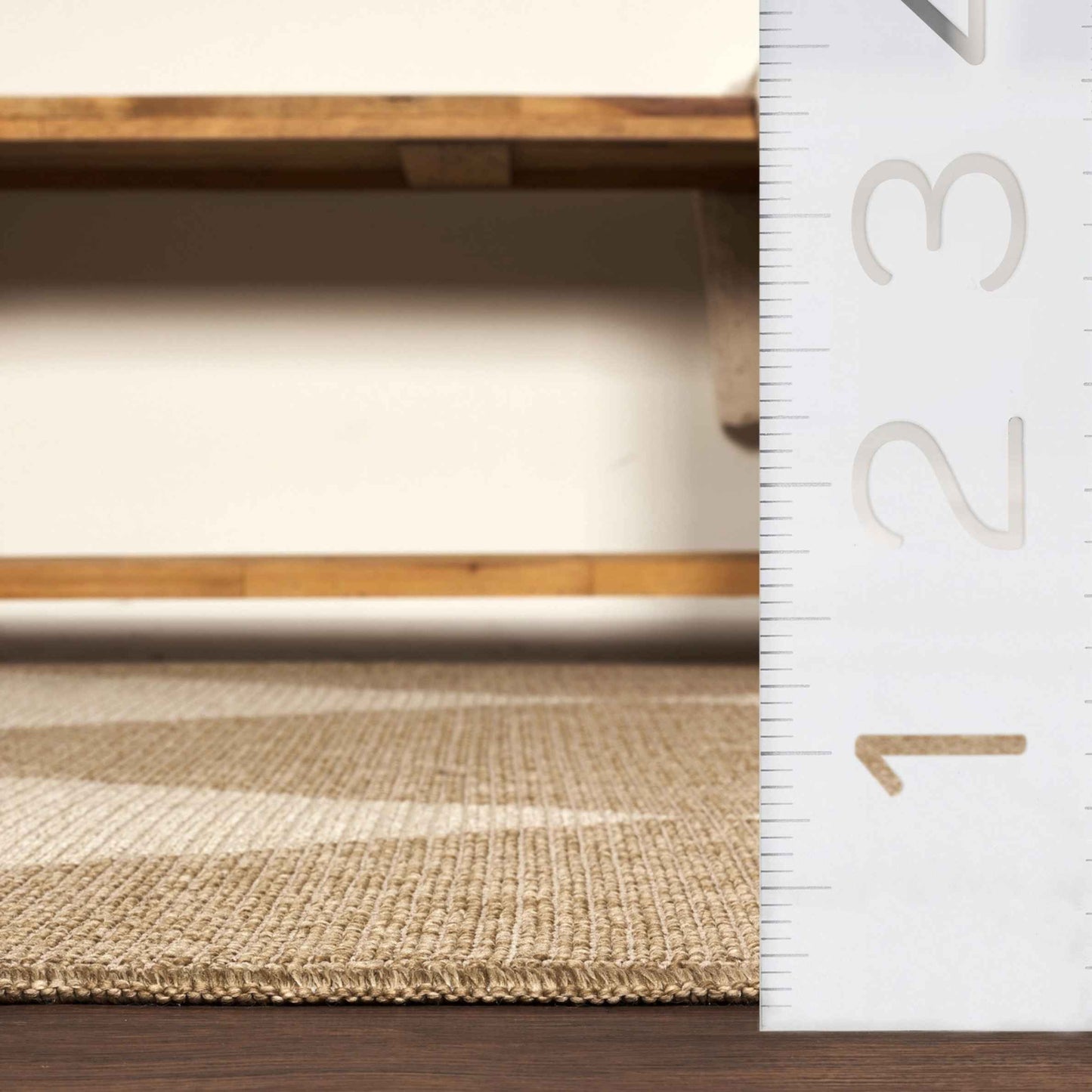 Natural Diamond Runner Rug- 3' x 6'
