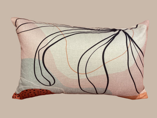 Abstract Pillow Cover (12”x20”)- Open Box