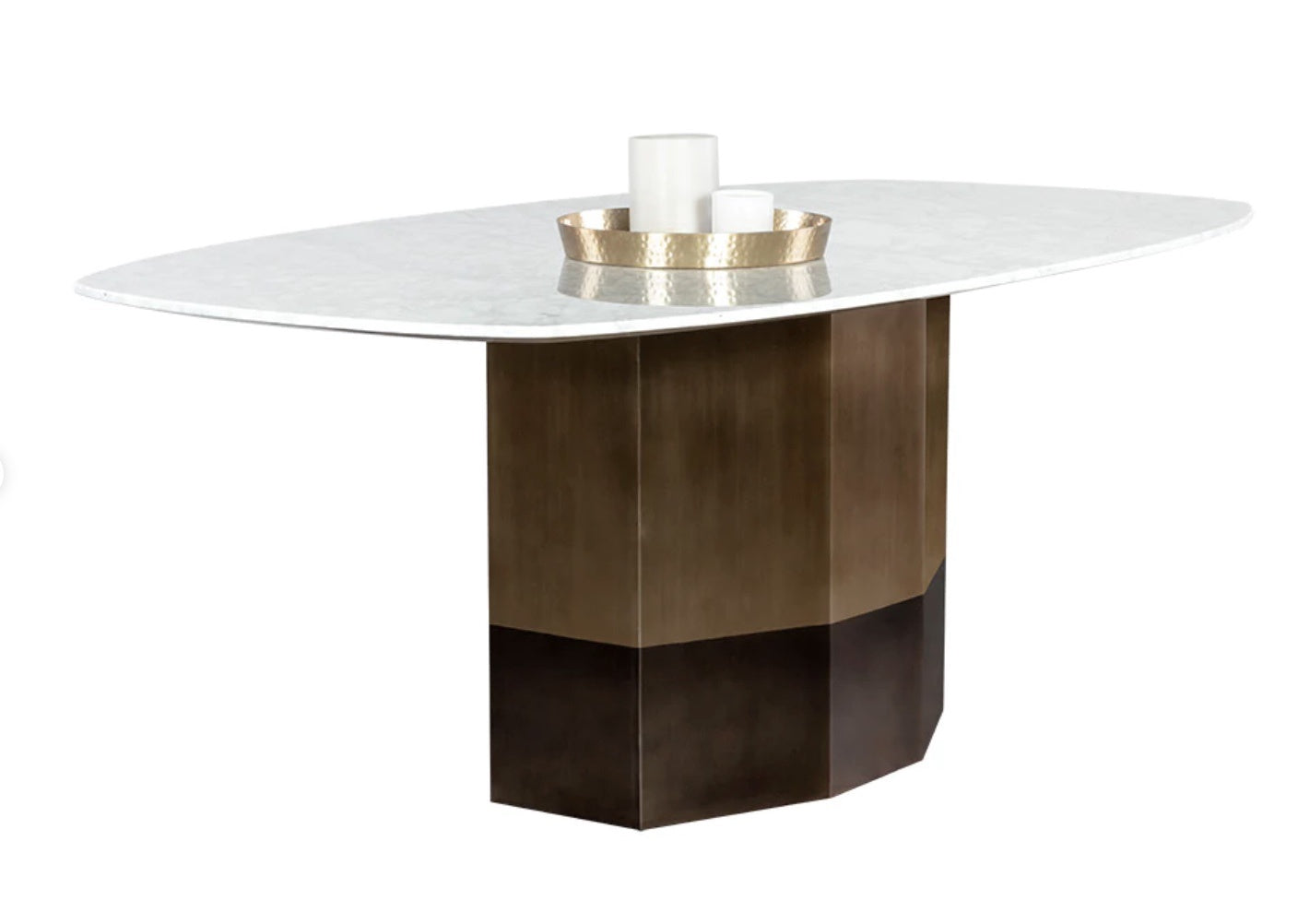 Ainsley Marble Dining Table that seats up to 6