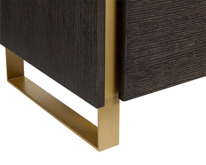 Alvaro Solid Oak Nightstand