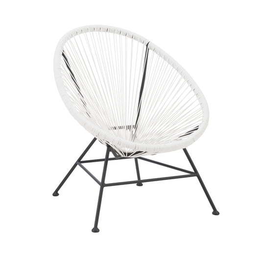 Outdoor White Single Chair- Local Pick Up or Local Delivery