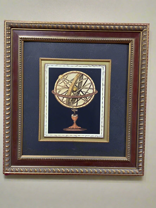 Armillary Globe Print- Local Pick Up Only