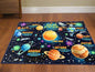 Astronomy Solar System Area Rug 4'x6'- Local Pick Up Only