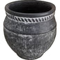 Black Concrete Planter Vase- Open Box
