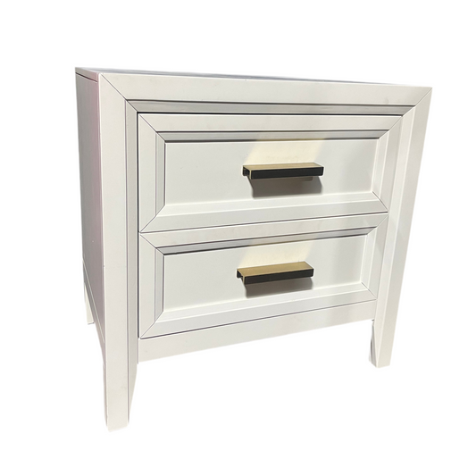 White Nightstand- Open Box