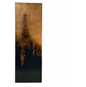 71”x24” Copper + Black Abstract Art- Local Pick Up Only