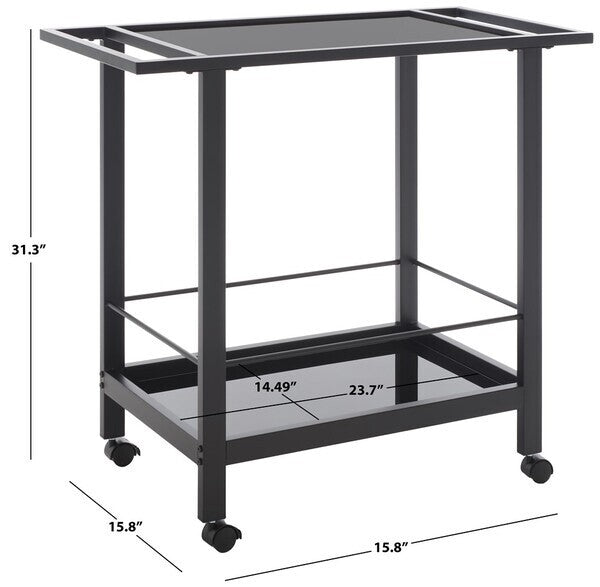 Bar Cart 2 Tier