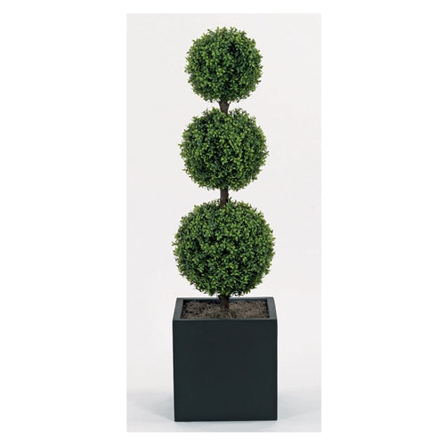 Outdoor 3-Ball Boxwood w/Excelsior Moss-8146