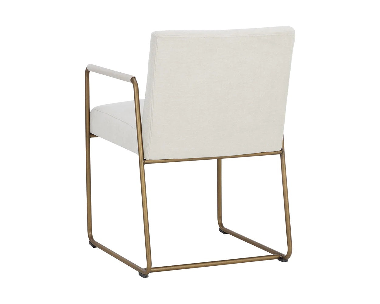 Balford Dining Armchair-Ivory