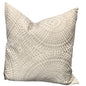 Beige Patterned Pillow- Open Box