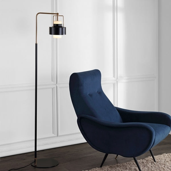 Black-Gold Floor Lamp