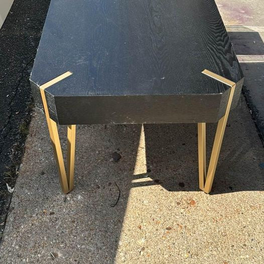 Black and Gold Coffee Table- Local Pick Up Only