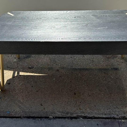 Black and Gold Coffee Table- Local Pick Up Only