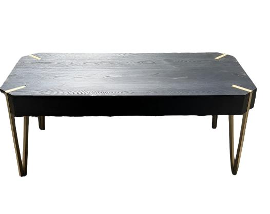 Black and Gold Coffee Table- Local Pick Up Only