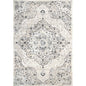 Blue Norma Polyester & Polypropylene Area Rug (5X7)