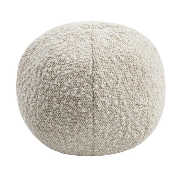 Boucle pillow in beige