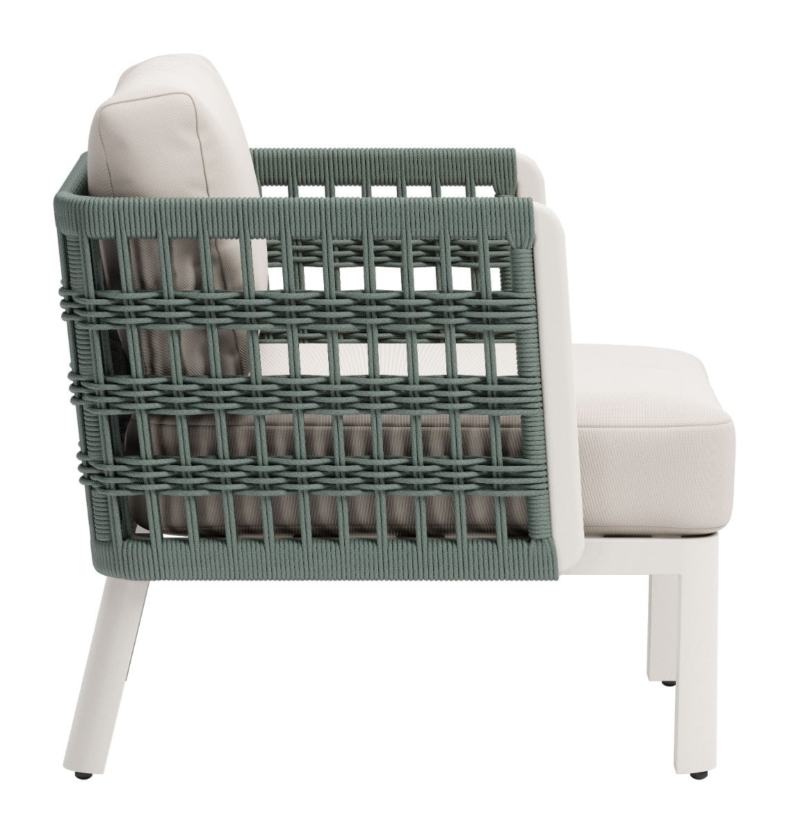 Bridgehampton white armchair outdoor furniture