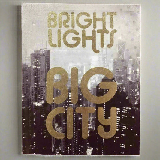 Bright Lights Big City Wall Art