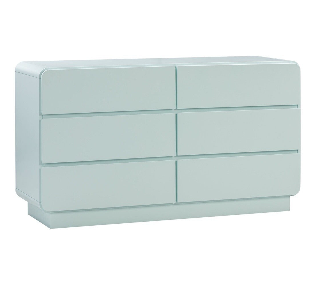 Sagura Blue 6-Drawer Dresser