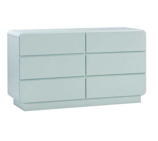 Sagura Blue 6-Drawer Dresser