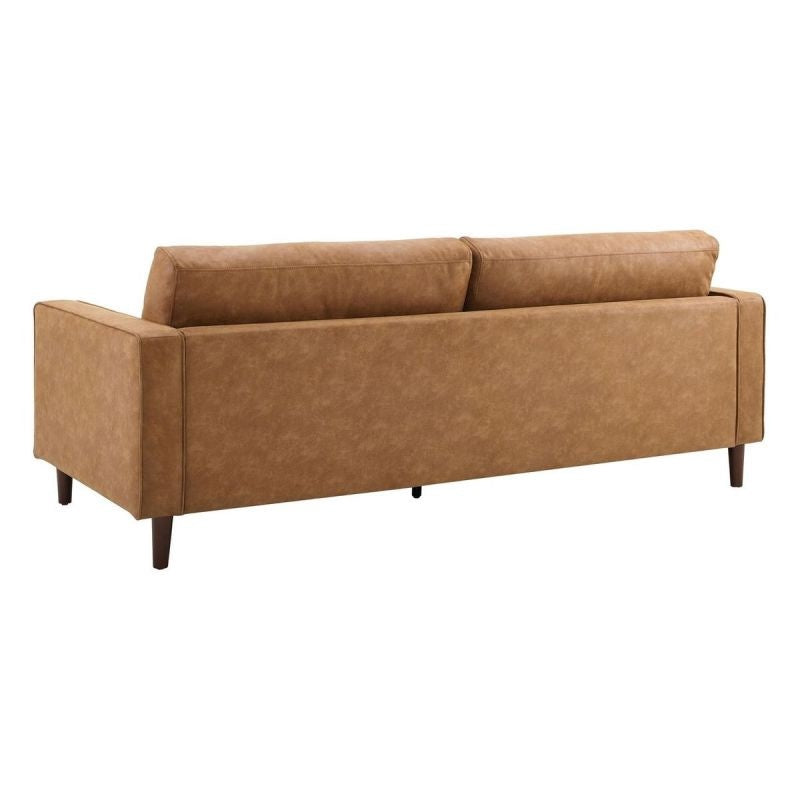 Cave Brown Sofa 88" 