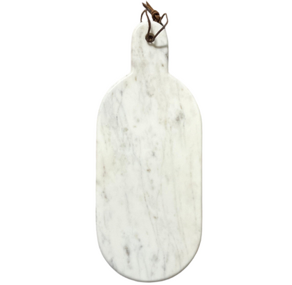 White Marble Bistro Cutting Board