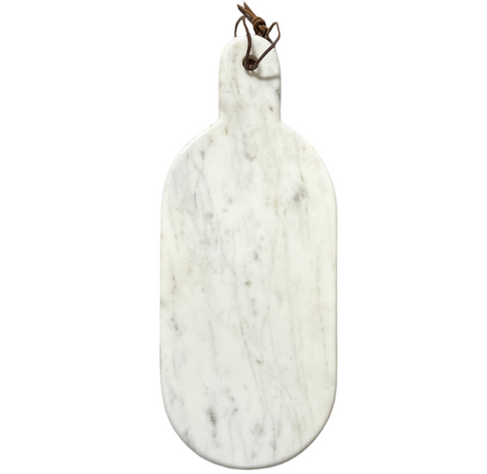 White Marble Bistro Cutting Board
