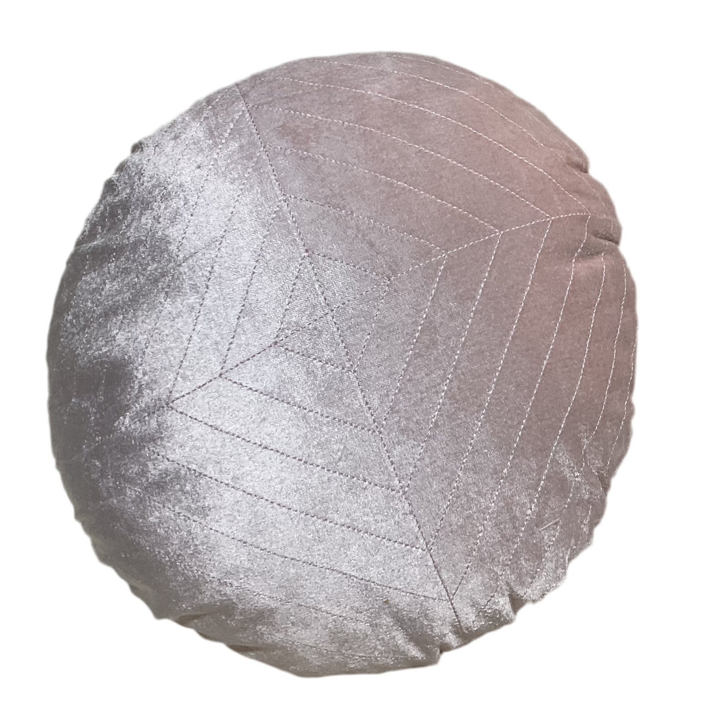 Round pink pillow