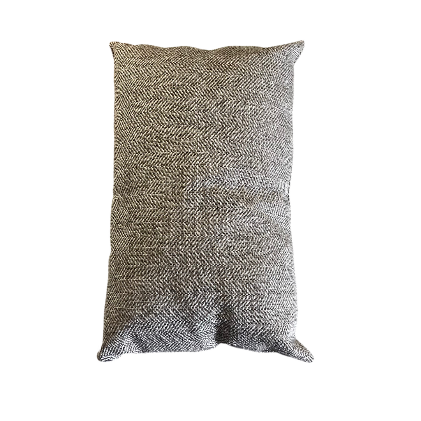 Linen Tweed Lumbar Pillow Set of 2-OPEN BOX