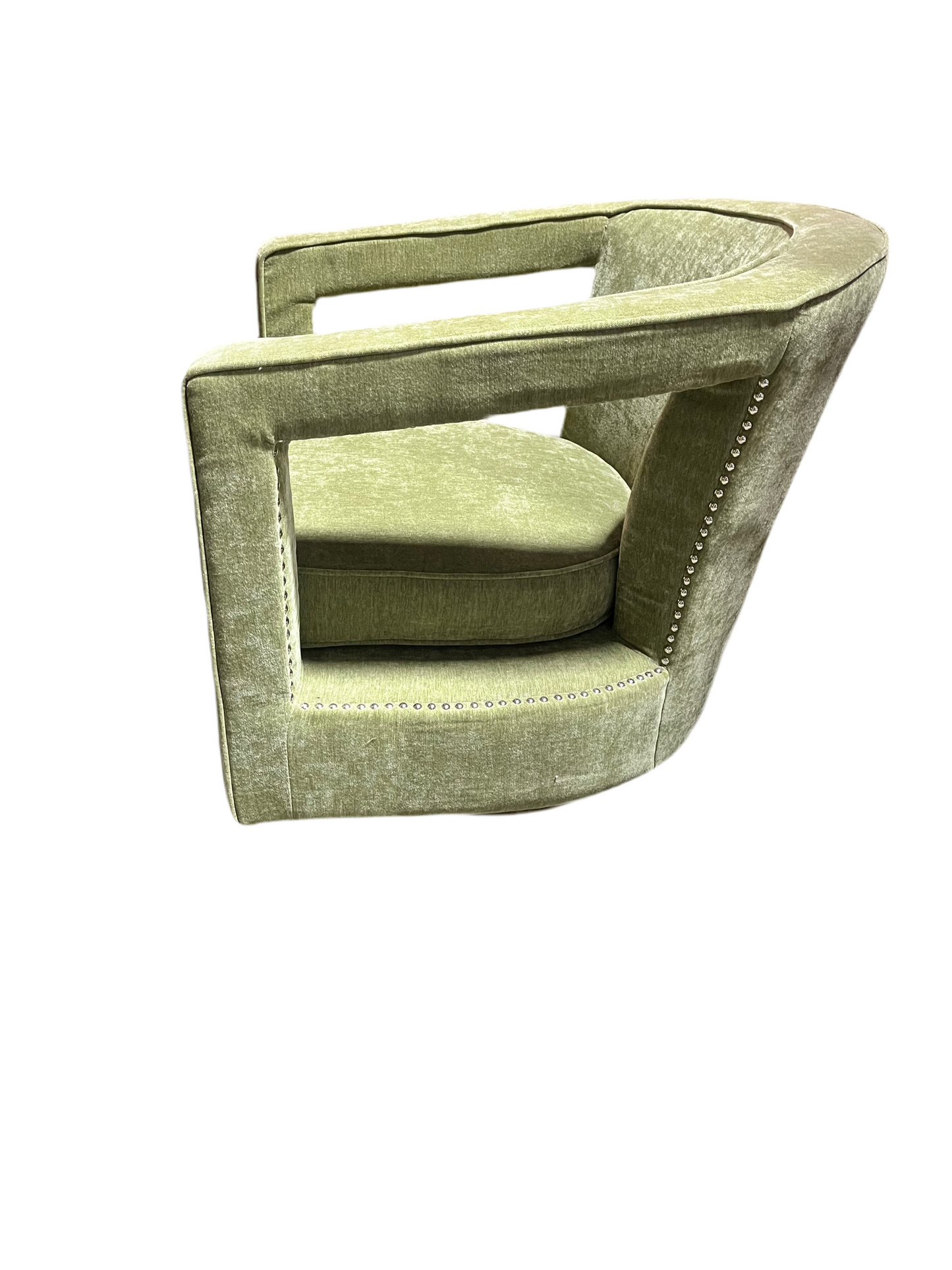 Green Opal Swivel Chairs-OPEN BOX