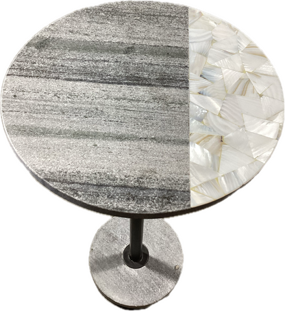 Marble end table