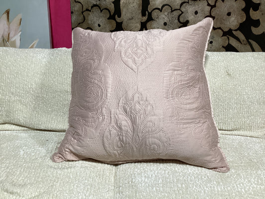 Powder pink decorative pillow -open box-