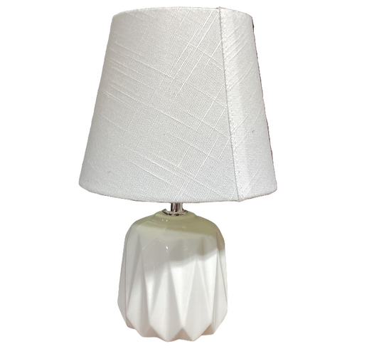Small White Lamp 12” -open box- brandywine