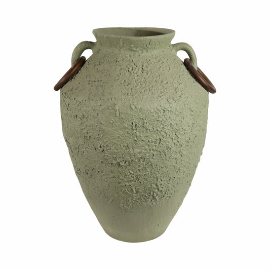 28" Green Ecomix Floor Vase