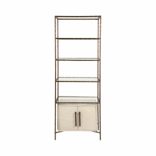 30" Azamara Real Hide Etagere Shelf- Local Pick Up  or Local Delivery Only