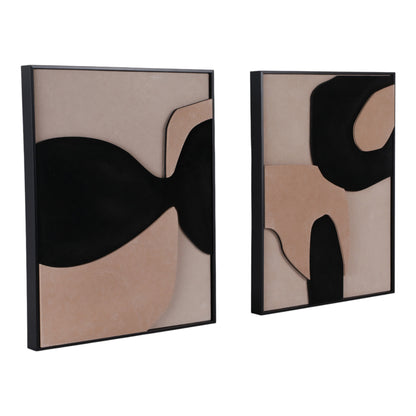 Faux Leather Wall Art