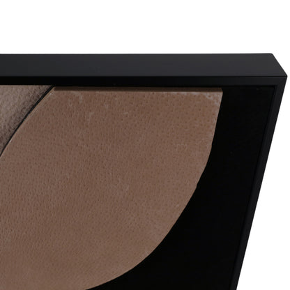 Faux Leather Wall Art