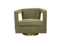 Green Swivel Contemporary Chair- Local Pick Up Only