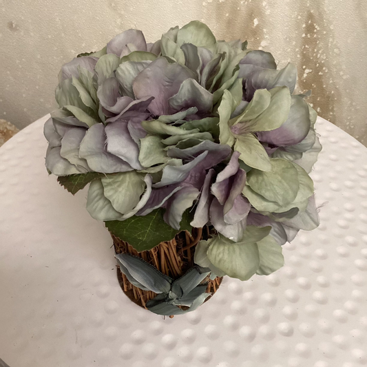 Faux Hydrangea Plant