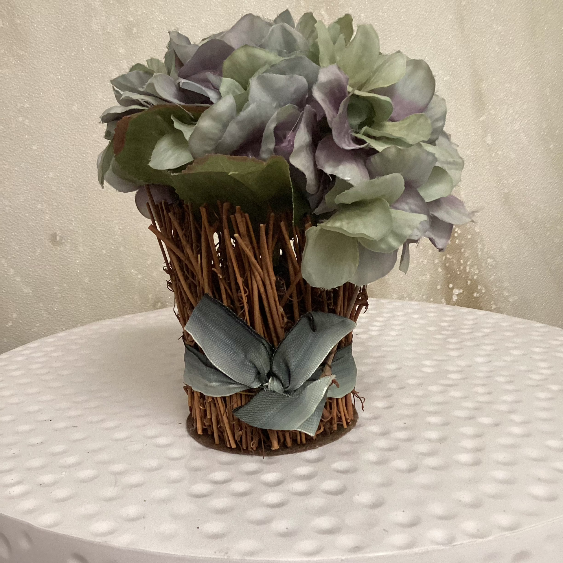 Faux Hydrangea Plant