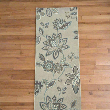 Floral Runner Rug